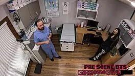 tampa uni nurse selena sativa spreads shaved pussy for anal toys and gaping exam