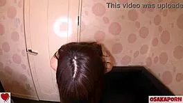 Cute chubby 20yo japanese amateur natsumi moans in orgasmic pov fucking session