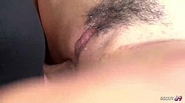 日本人ティーンリュウ・エナミがグループキャスティングで顔射とアナル中出しの激しい快楽