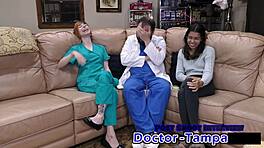 หมอแทมปา ตรวจหีแน่นของดิทเรีย โรส ในคณะแรกที่ฟลอริดา