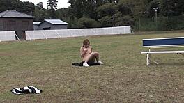 Japanese teen 18+ Yuzuki craves hardcore banging from the entire rugby team