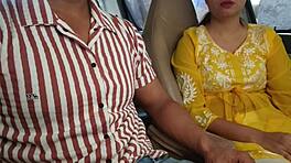 차에서 위험한 공공장소에서 가슴 플래시하게 했어 😜