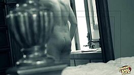 Becsúszott, nyalta a punciját, aztán az arcára jött