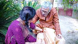 Yo, Dadaji goes rough on virgin girl in hardcore bent over action! 😲