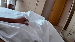 Stepson Caught Fantasizing About Naked Stepmom in Voyeur Moment