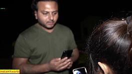 First Meet Turns into ROUGH FUCK with Online App Friend! Hindi Viral Sex with Creampie!