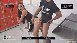 Presvedčila som šéfa bezpečnosti dobrým vyjebaním