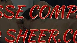 Universitet fest ender i vild trio på pigernes værelse med brasilianske hotte