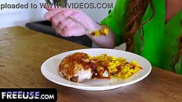 О блин, эта красотка Роуз Винтерс в диком фриус-отпуске с интенсивным трахом и кончами везде!