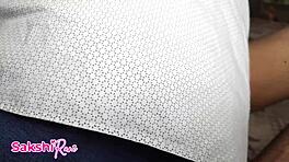 Hot Indian Wife Gets Tight Pussy Creampied Close-Up