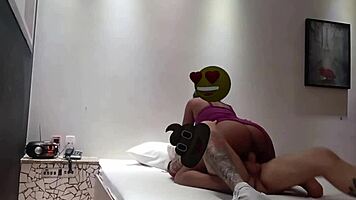 com minha visinha no motel transando gostoso