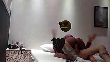 com minha visinha no motel transando gostoso