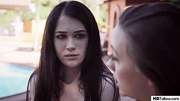 chanel preston and evelyn claire fight over mommy's pussy, ya know! 😜