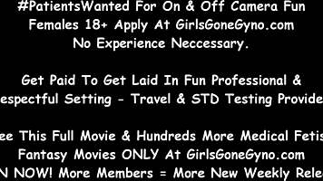 Curious podiatrist Stacy Shepard lingers on Jewel's sweaty feet during kinky exam