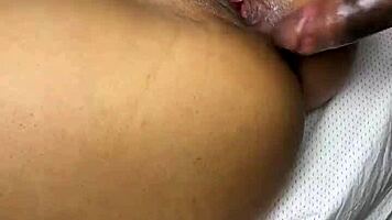 Does this pretty young latina girl love sucking african dick?