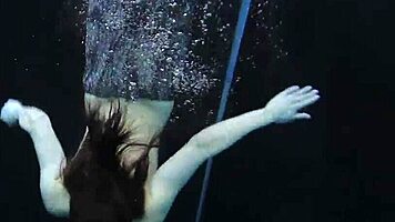 Wow, check Adriana's slutty underwater walk! So hot! 🔥