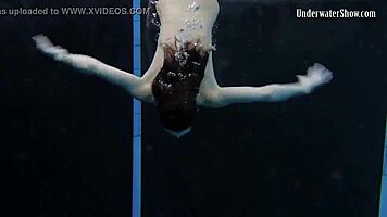 Wow, check Adriana's slutty underwater walk! So hot! 🔥