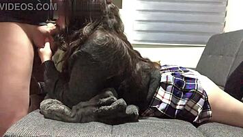 kittypop quits college to get fucked her way... damn, i messed that up!