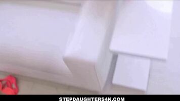 Uncle discovers his big-ass blonde stepdaughter's crush, then they fuck passionately in POV with Daisy Stone.