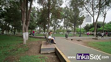 Wow, check this Colombiana with a huge ass caught walking Lima streets!