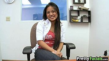 hot asian lana violet gets intense fuck and facial