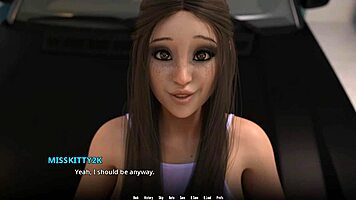 Amateur teen girlfriend enjoys anal fun