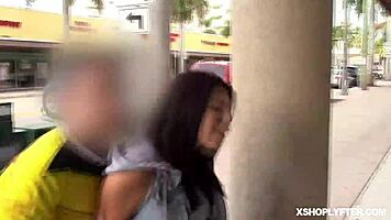 Lp officer and alina belle at work