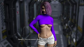 Waterworld Episode 78 - Showing Her Anime Breasts in Stunning Detail