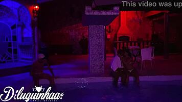 athletic couple invites me for outdoor threesome