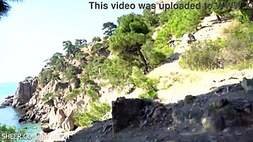 Having wild sex with her in the forest 😍🌳