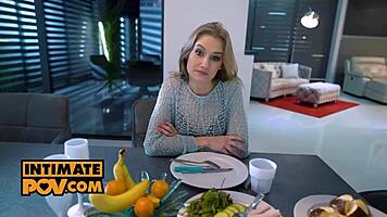 pov - morning sex with cute tiffany tatum, oops i couldn’t hold back