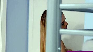 Freya, Khloe, and Chloe Take Turns Sucking Jimmy Michaels’ Huge Cock