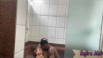 Young Latina Teen Amateur Engages In Interracial Bathroom Encounter With Detailed Oral And Anal Actions