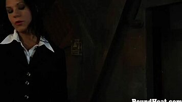 no escape for teen 18+ in brutal bondage punishment session