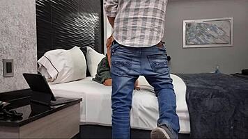 Karol Smith, the young Latina from GDL, films a hot homemade scene with me for her Only KarolTeen 18+ page.