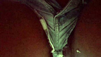 Gorgeous Brunette Enjoys Lingerie Party with Friends