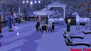 Naruto's Wild Trio with Ino and Haku