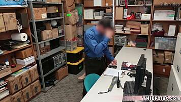 This Cute Belgian Shoplifter Teen 18+ Caught and Fucked