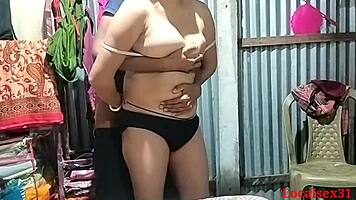 beautiful village girlfriend bangs her city boyfriend