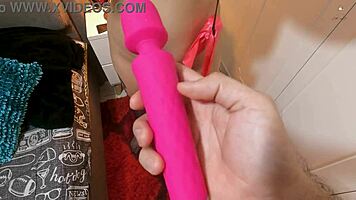 Passionate Colombian Teen Masturbates with Boyfriend's Help