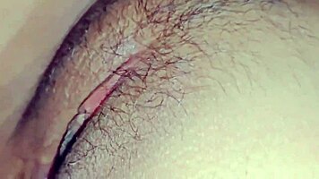 amateur closeup pussy licking brings wild orgasm! damn, that indian homemade action with big tits is pure fire!