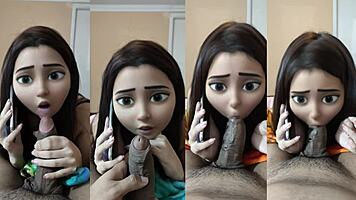 My step sister-in-law is my whore, she sucks my cock while talkin to her husband on the phone, ntr style, oh god