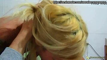 Shy 18 Year Old Stepdaughter's First Video With Father-In-Law