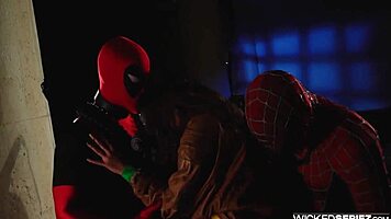 Allie haze sucks big cock in parody!