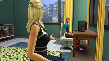 step mom and son have their first fuck together