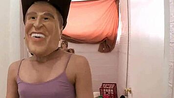 Redhead gets facial! Candace Cage