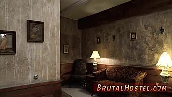 rough bondage fuck with youthful tourists felicity feline