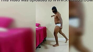 Behind the scenes interracial action with bbw blonde