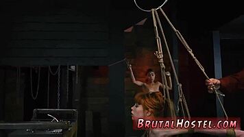 bondage full movie unfolds as mistress dominates her slave with strapon