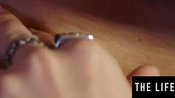 Cute Model Masturbates with Dildo